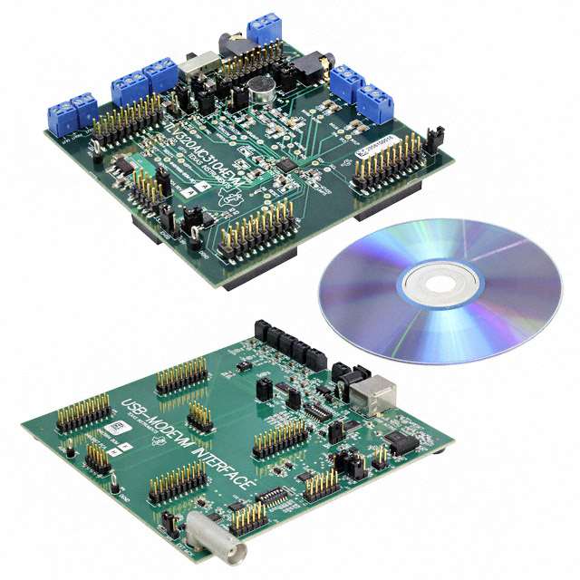 TLV320AIC3104EVM-K Texas Instruments  Cartes et kits d'évaluation et de démonstration
